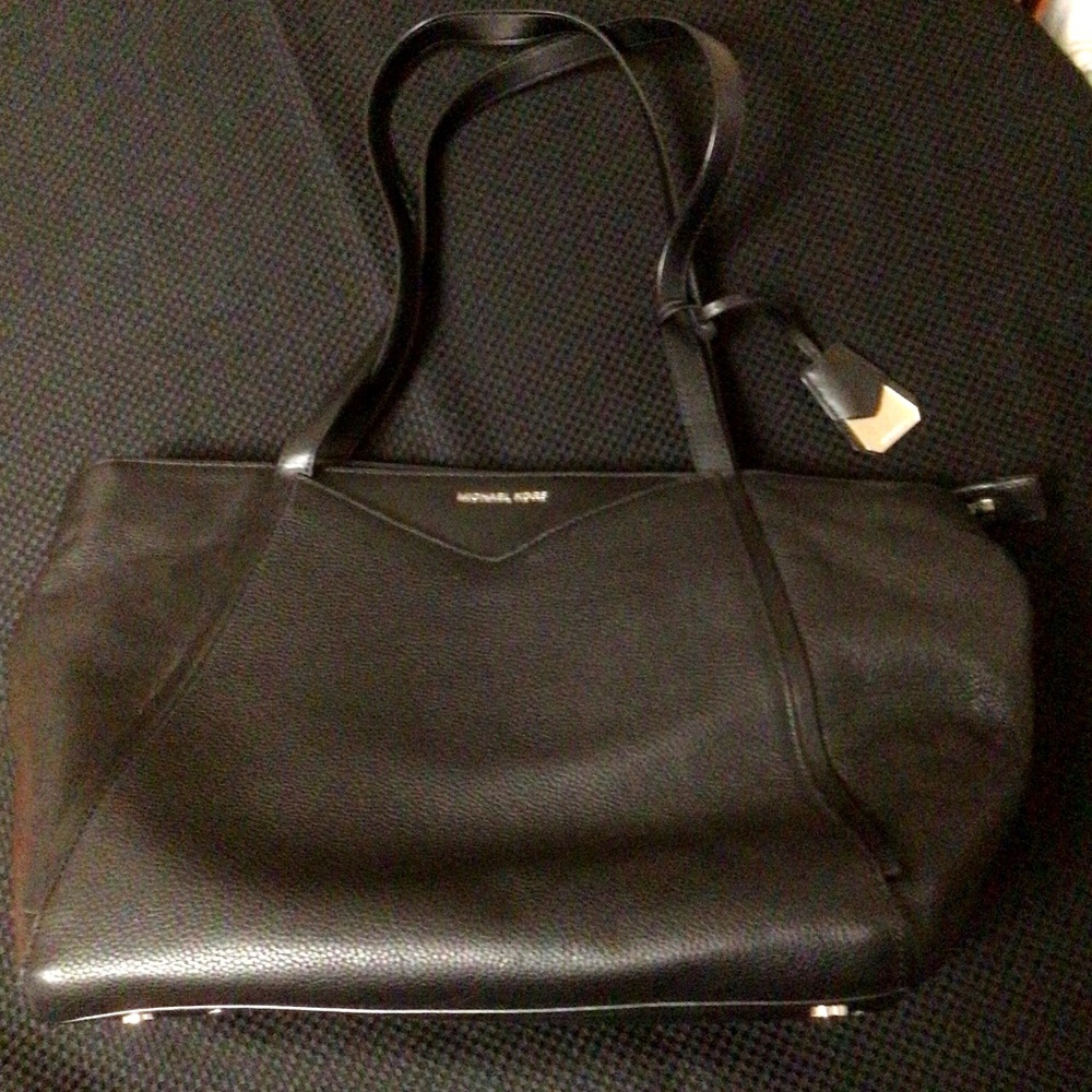 Michael Kors black large tote